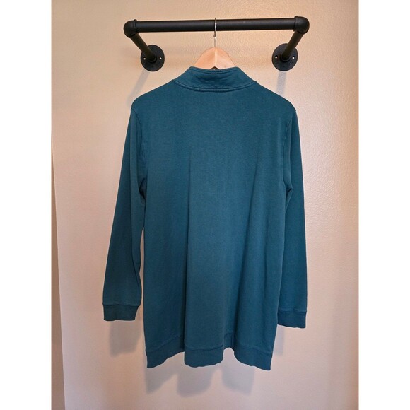 Blue / green colored soft surroundings pull over tunic women's size medium - Picture 5 of 8